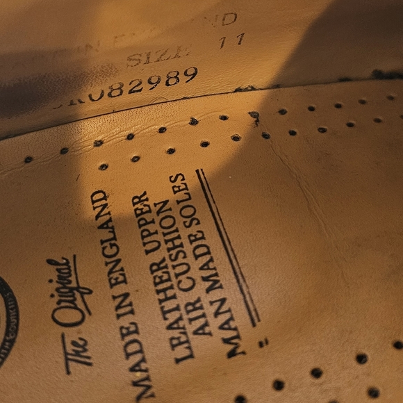 Dr. Martin's Black Leather Lace-Up Oxford Shoes Size 11 - Picture 2 of 16